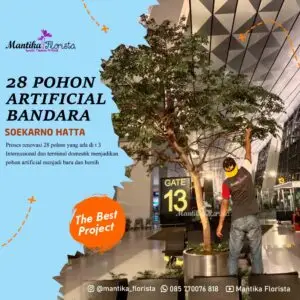 Mantika Florista - Spesialis Tanaman Artifisial - Bandara Soekarno Hatta